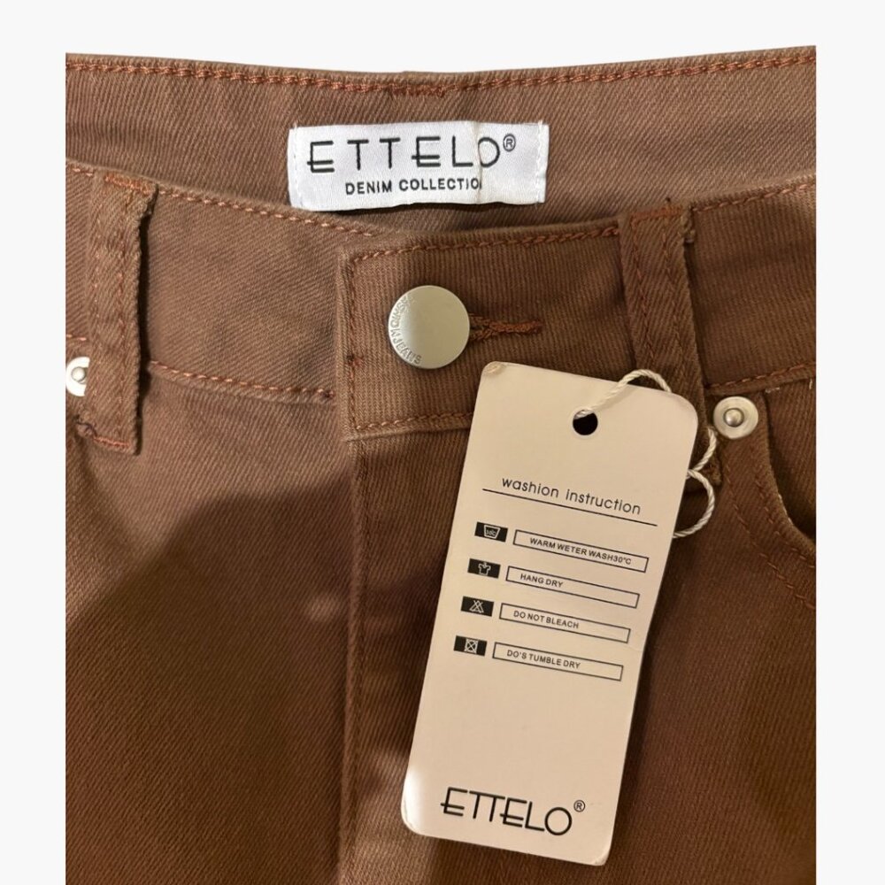 Ettelo brown jeans - Picture 4 of 4